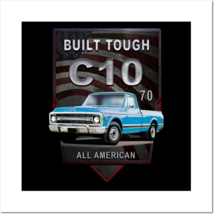 Square Body Chevy Truck Posters and Art